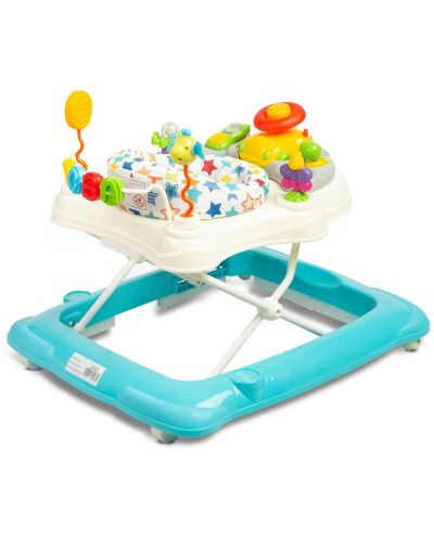 Бебешка проходилка Caretero Toyz - Stepp, Light Blue  - 2