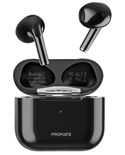 Безжични слушалки ProMate - FreePods-2, TWS, черни - 1
