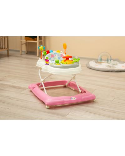 Бебешка проходилка Caretero Toyz - Stepp, Pink  - 8