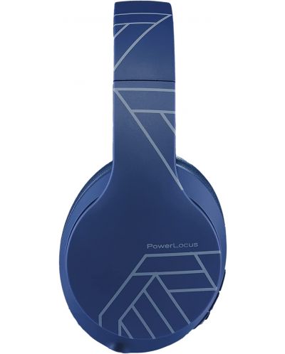 Безжични слушалки PowerLocus - P6, сини - 3