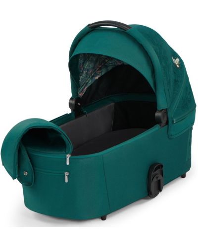 Бебешка количка 2 в 1 KinderKraft - Nea, тъмнозелена - 5
