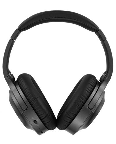 Безжични слушалки с микрофон PowerLocus - CD, ANC, черни - 2