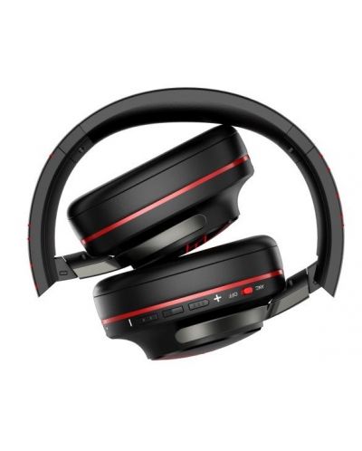 Безжични слушалки PowerLocus - MoonFly, червени/черни - 3