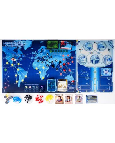 Разширение за настолна игра Pandemic - In the Lab - 3