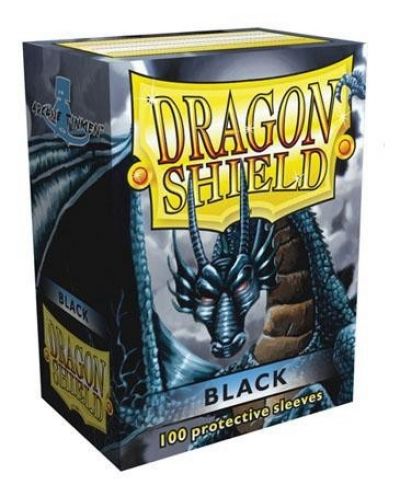 Dragon Shield Standard Sleeves - Черни (100 бр.) - 1