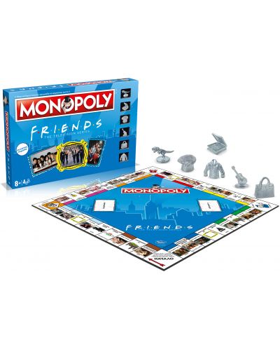 Настолна игра Hasbro Monopoly - Приятели, българско издание - 4
