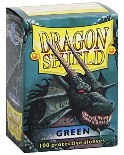 Dragon Shield Standard Sleeves - Зелени (100 бр.) - 1