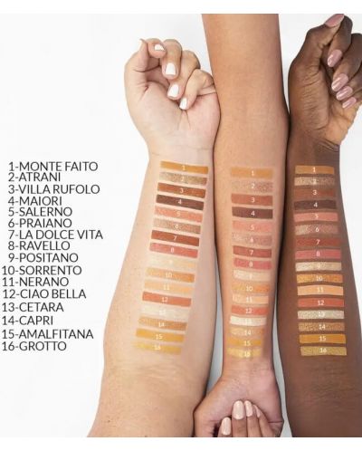 BH Cosmetics Палитра сенки Amore In Amalfi, 16 цвята - 6