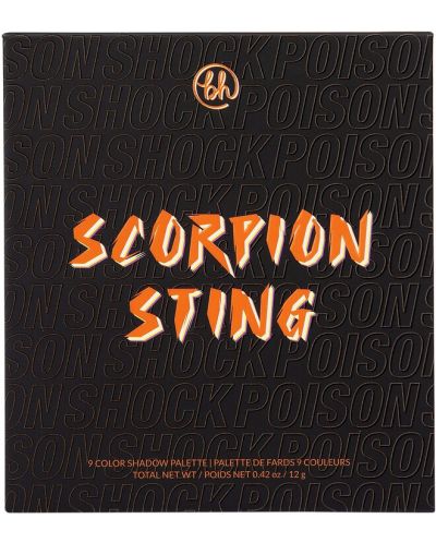 BH Cosmetics Poison Палитра сенки Scorpion Sting, 9 цвята - 2
