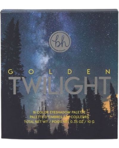 BH Cosmetics Палитра сенки Golden Twilight, 16 цвята - 2