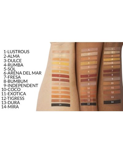 BH Cosmetics x Ivi Cruz Палитра сенки, 14 цвята - 9