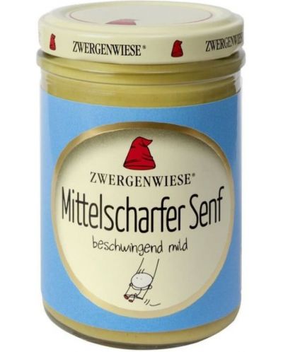 Био горчица, средно люта, 160 ml, Zwergenwiese - 1