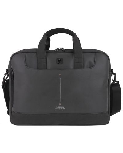 Бизнес чанта за лаптоп Gabol Reflect - Сива, 15.6" - 1