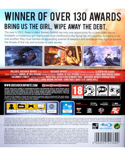 BioShock Infinite: The Complete Edition (PS3) - 5