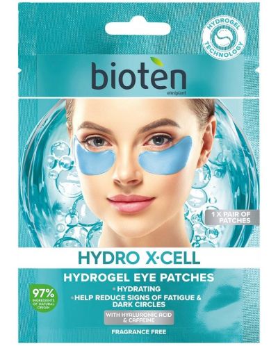 Bioten Hydro X-Cell Хидрогел пачове за очи, 1 чифт - 1