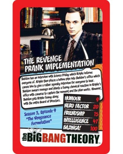 Игра с карти Top Trumps - The Big Bang Theory - 3