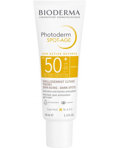Bioderma Photoderm Слънцезащитен крем Spot-Age, SPF 50+, 40 ml - 1