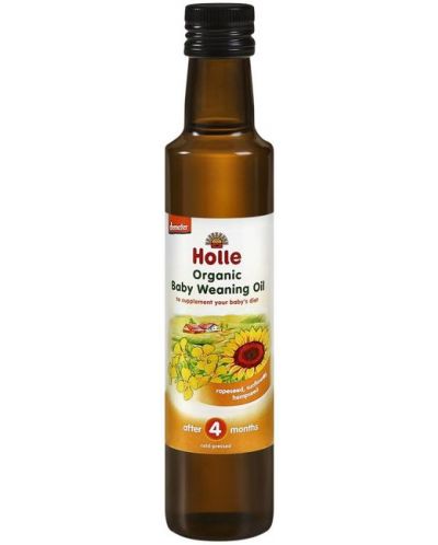 Био олио за бебешки храни Holle, 250 ml - 1