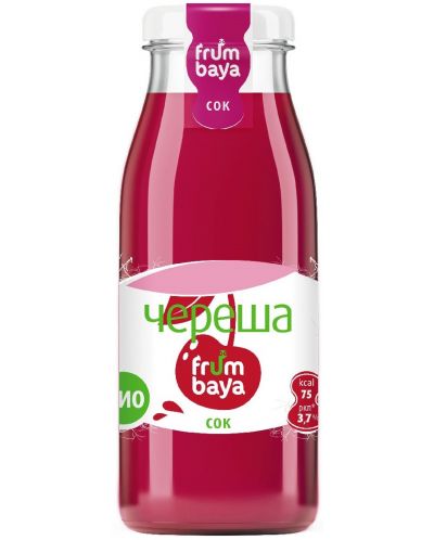 Био сок Frumbaya - Череша, 250 ml - 1