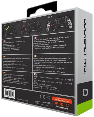 Аксесоар Bionik - Quickshot Pro, бял (Xbox Series X/S) - 4