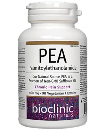Bioclinic Naturals PEA, 400 mg, 90 капсули, Natural Factors - 1