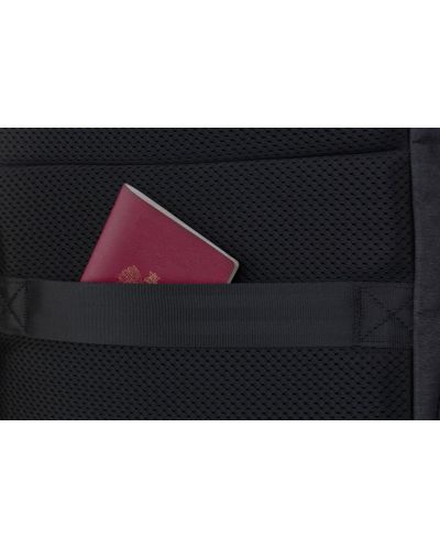 Бизнес раница за лаптоп R-bag - Roll Black, 15.6" - 5
