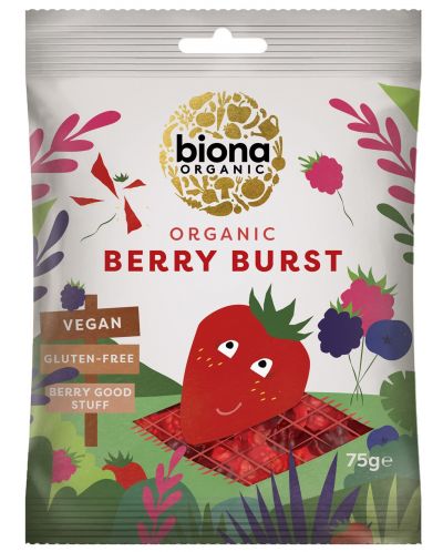 Био желирани бонбони Biona – Горски плодове, 75 g - 1