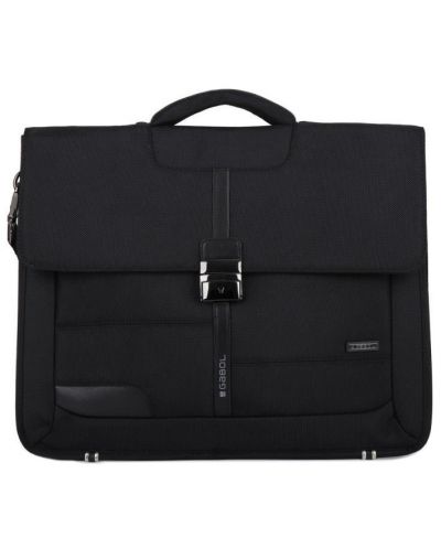 Бизнес чанта за лаптоп Gabol Stark - Черна, 15.6", с 1 отделение - 1