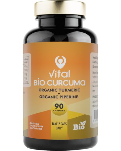 Bio curcuma, 90 капсули, Vital Concept - 1
