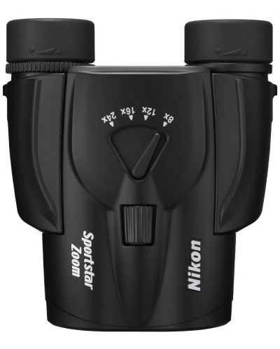 Бинокъл Nikon - Sportstar Zoom, 8-24x25, Black - 1