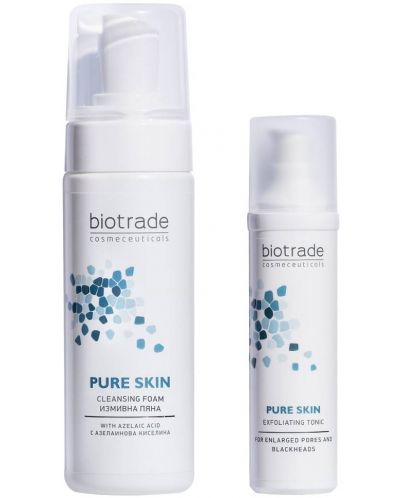 Biotrade Pure Skin Ритуал срещу черни точки и разширени пори, 2 части - 1