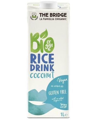 Био оризова напитка с кокос, 1 l, The Bridge - 1