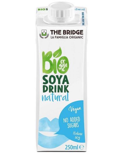 Био соева напитка, натурална, 250 ml, The Bridge - 1