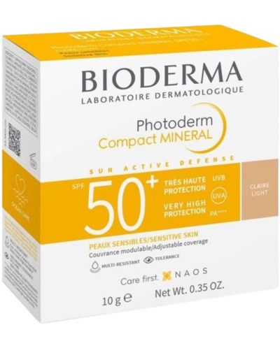 Bioderma Photoderm Минерална пудра, светъл цвят, SPF 50+, 10 g - 4