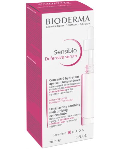 Bioderma Sensibio Успокояващ и хидратиращ серум Defensive, 30 ml - 4