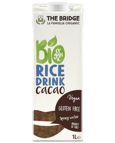 Био оризова напитка с какао, 1 l, The Bridge - 1