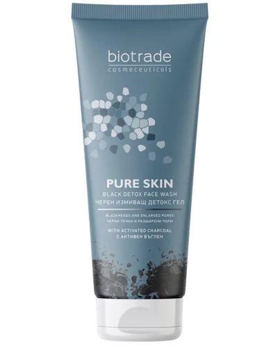 Biotrade Pure Skin Черен измивен детокс гел, 200 ml - 1