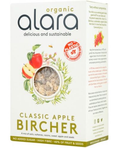 Classic Apple Bircher Muesli, 450 g, Alara - 1