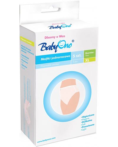 Бикини за еднократна употреба Babyono - Размер XL - 1