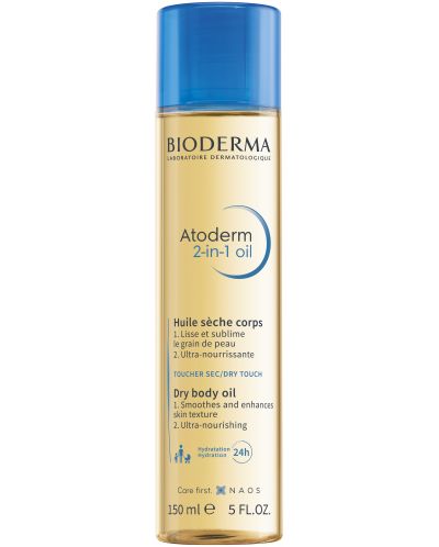 Bioderma Atoderm Сухо олио 2 в 1, 150 ml - 1