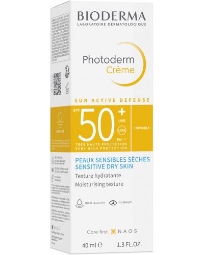 Bioderma Photoderm Слънцезащитен крем, SPF 50+, 40 ml - 3