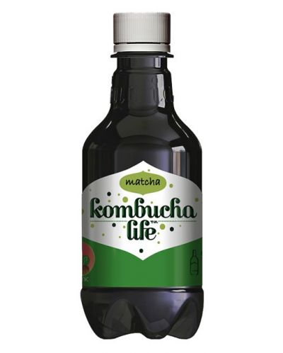 Matcha Био натурална напитка, 330 ml, Kombucha Life - 1