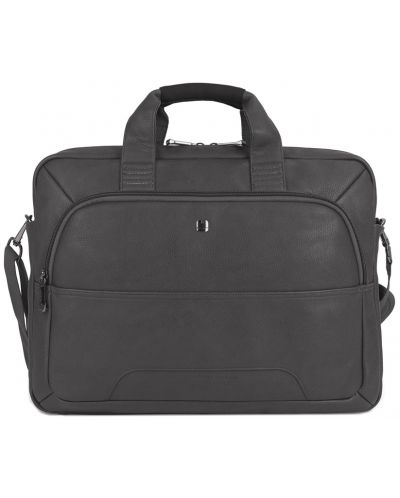 Бизнес чанта за лаптоп Gabol Decker - Сива, 15.6" - 1
