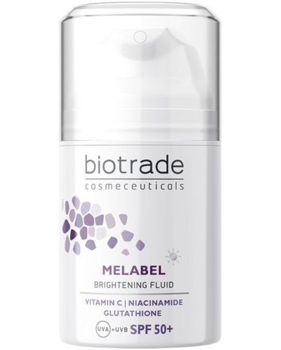 Biotrade Melabel Изсветляващ флуид за лице, SPF 50+, 50 ml - 1