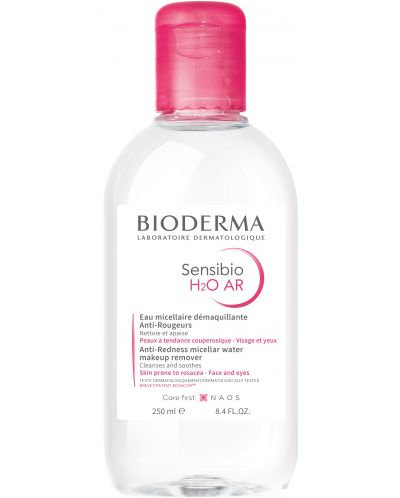 Bioderma Sensibio Мицеларна вода Н2О AR, 250 ml - 1