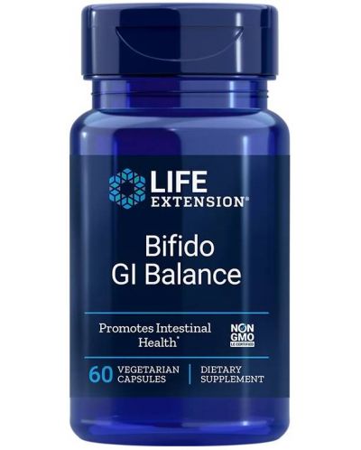 Bifido GI Balance, 60 веге капсули, Life Extension - 1