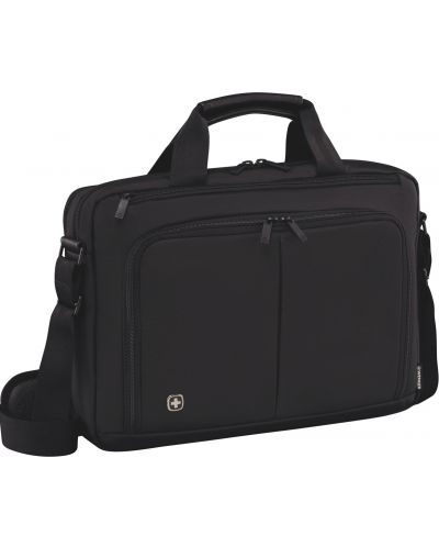 Бизнес чанта за лаптоп Wenger - Source, 16", черна - 1
