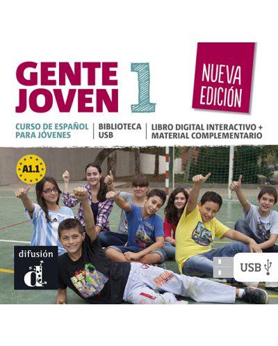 Biblioteca USB de Gente Joven 1 Nueva edicion - 1