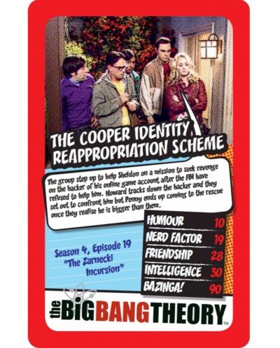 Игра с карти Top Trumps - The Big Bang Theory - 2