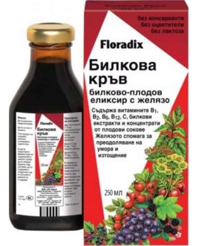 Билкова кръв, 250 ml, Floradix - 1